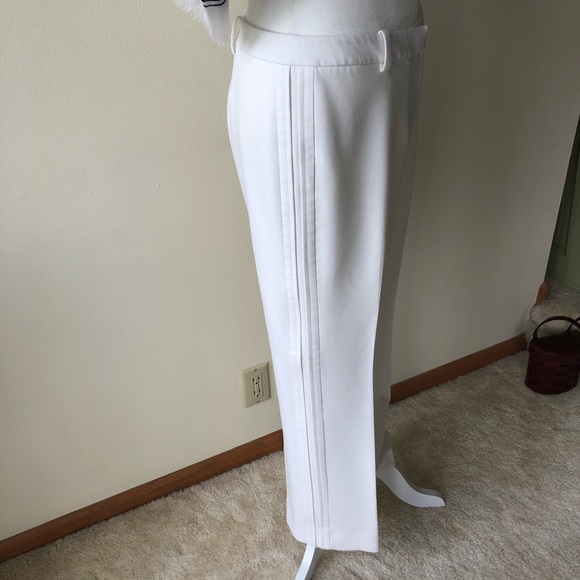 Etcetera tuxedo style white trousers size 6 - Picture 4 of 16